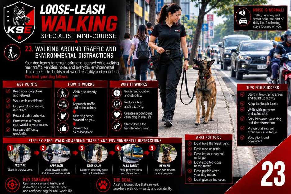 Loose-Leash Walking training